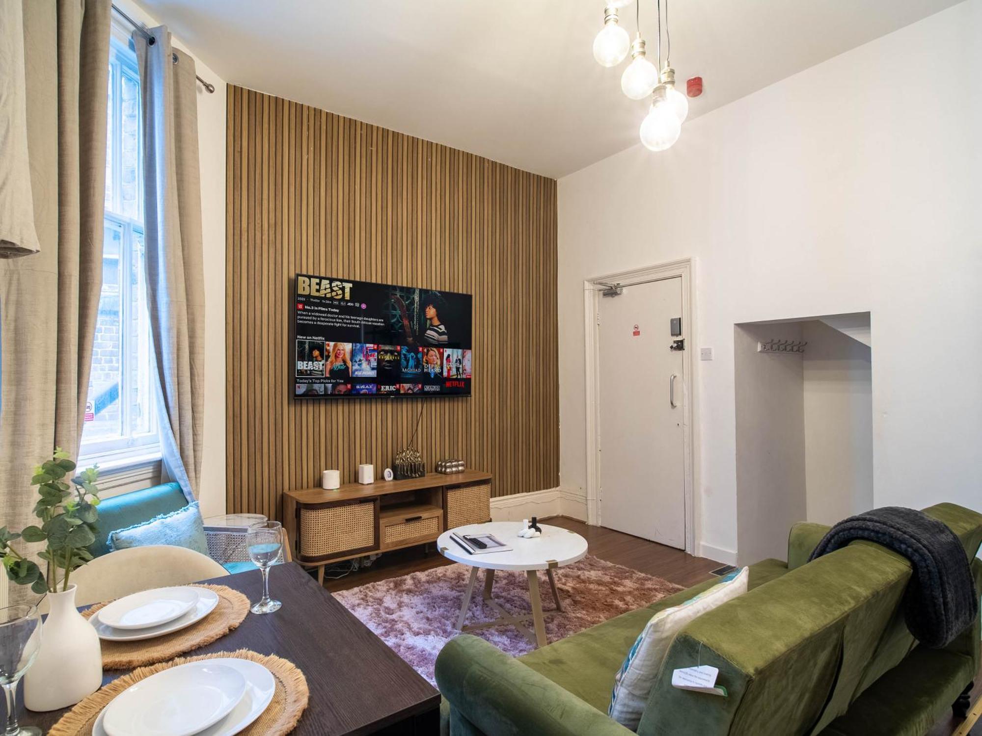 Cosyglam Apartment City Centre Sheffield Bagian luar foto