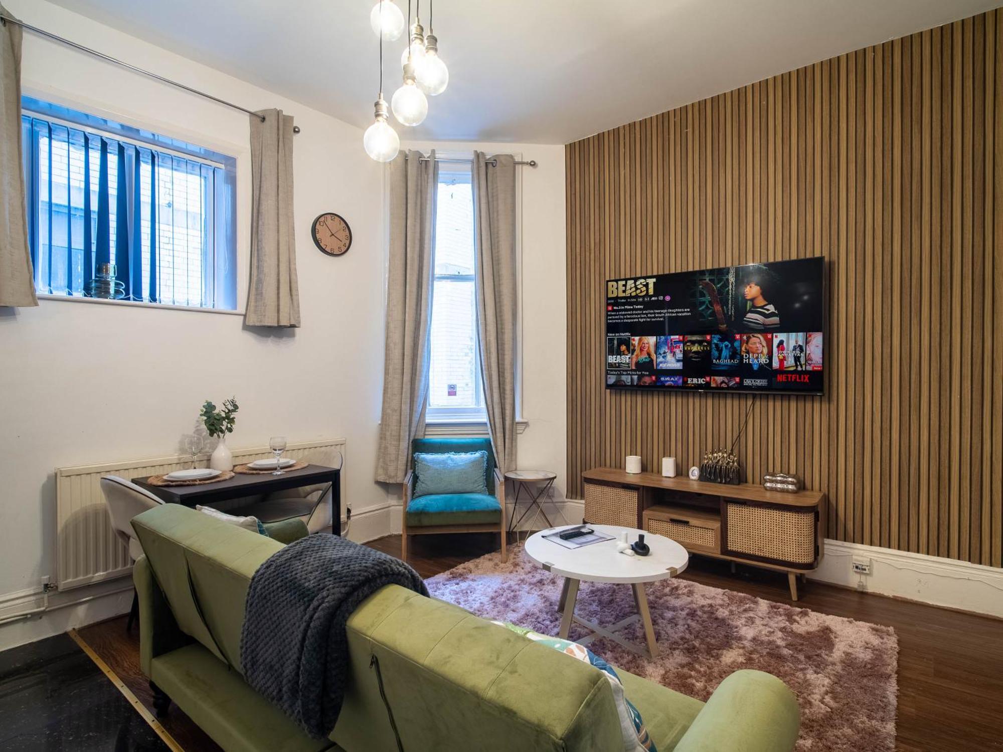 Cosyglam Apartment City Centre Sheffield Bagian luar foto