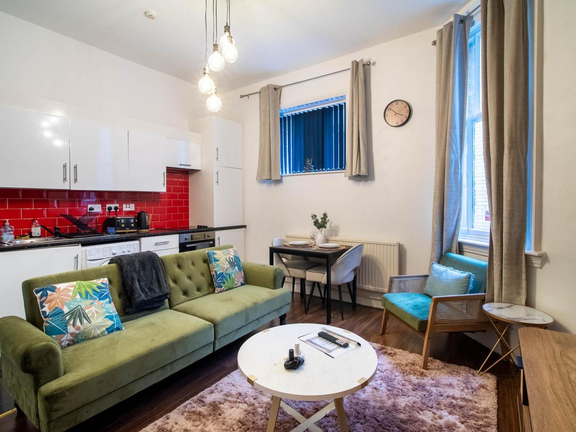 Cosyglam Apartment City Centre Sheffield Bagian luar foto